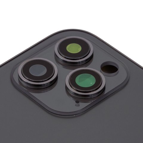 Корпус для iPhone 12 Pro, синій, з тримачем SIM-карти, з боковими кнопками, pacific blue Прев'ю 1