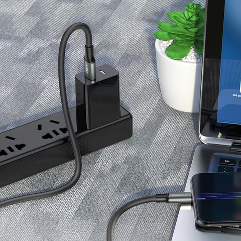 USB кабель Borofone BX82, USB тип-A, micro-USB тип-B, 100 см, 2,4 А, чорний, силіконовий, #6974443386196 Прев'ю 2