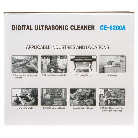 Ultrasonic Cleaner Jeken CE-6200A Preview 10