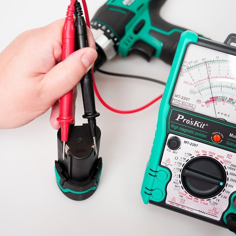 Аналоговый мультиметр Pro'sKit MT-2207 Превью 3