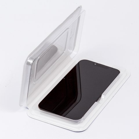 LCD compatible with iPhone 13, (black, with frame, AAA, (TFT), ZY, LTPS FHD) Preview 2