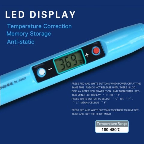 Soldering Iron Sunshine SL-936D, (80 W, 220 V) Preview 3