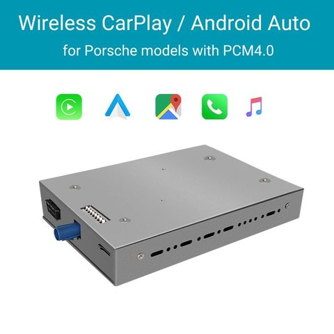 Беспроводной CarPlay и Android Auto адаптер для Porsche Cayenne / 911 / Macan with PCM4.0 Превью 2