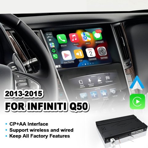CarPlay for INFINITI Q50 2013-2015 MY Preview 2