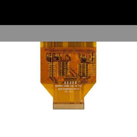 Pantalla LCD puede usarse con China-Tablet PC 10,1", 40 pin, sin marco, #KD101N7-40NB-A16 V0 FPC/KD101N7-40NB-A17 Vista previa  1