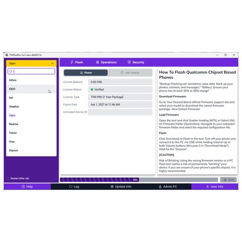 TFM Tool Standard Plan (6 meses) Vista previa  1