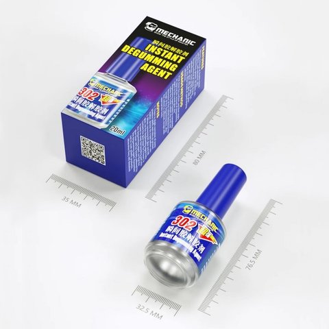 Limpiador Mechanic MCN-302, remueve el pegamento instantáneo, 20 ml Vista previa  1