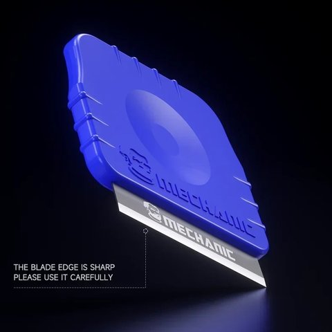 Raspador para adhesivo Mechanic 003, con cuchilla, 3 uds Vista previa  5