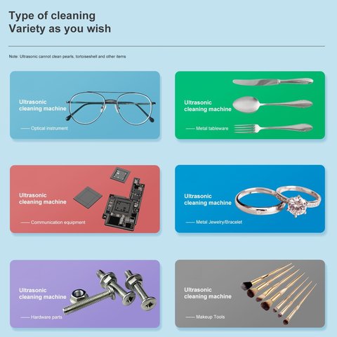 Baño de ultrasonido Sunshine SS-6508T, 0.8 l, 50 W Vista previa  5