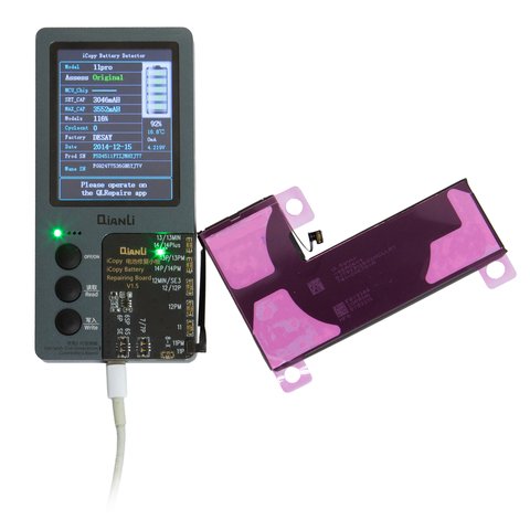 Batería puede usarse con iPhone 11 Pro, Li-ion, 3.83 V , 3546 mAh, mayor capacidad, original IC, #616-00659 Vista previa  1