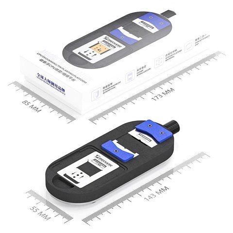 Fijador de placas Mechanic MagTin X, con plantilla BGA, para limpiar CPU, A10-A18 pro Vista previa  6