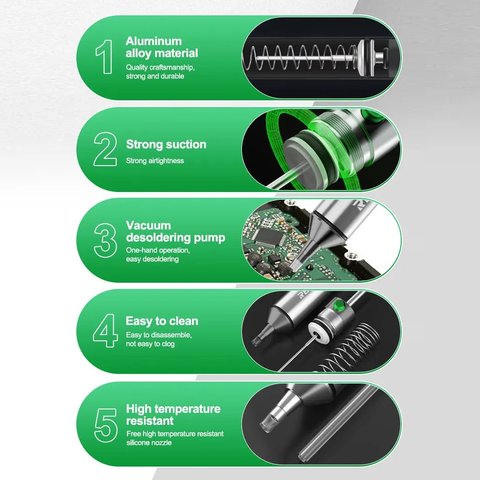 Bomba de estaño RELIFE RL-084 Pro, 150 mm Vista previa  7