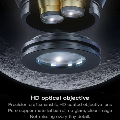 Microscopio Mechanic MOS300-B11, trinocular, 6X-45X Vista previa  3