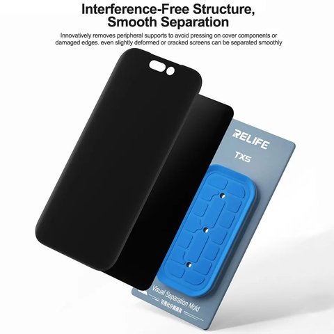 Soporte RELIFE TX5, Para reparar dispositivos móviles, para el separador Vista previa  3