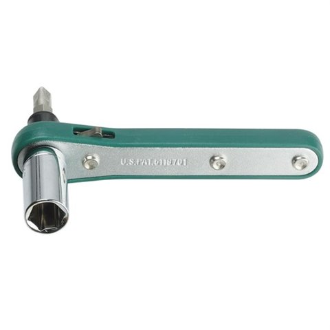 Двухсторонняя трещотка Pro'sKit 1PK-202A с насадками Превью 1