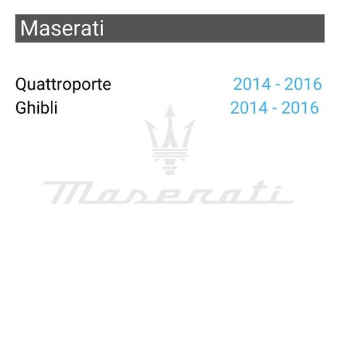 Безпровідний CarPlay та Android Auto адаптер для Maserati Quattroporte / Ghibli Прев'ю 1