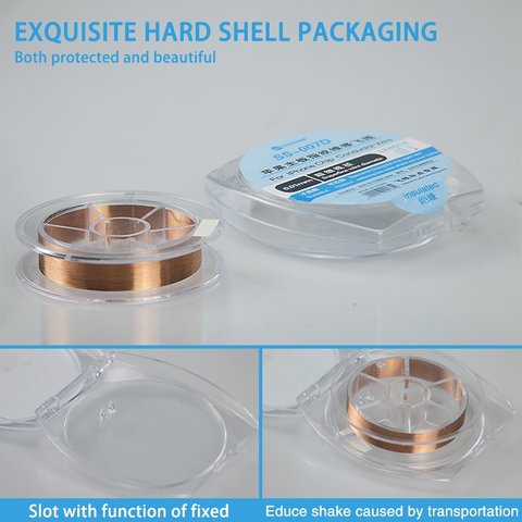 Дріт для відновлення доріжок Sunshine SS-007D, 0,01 мм, 150 м Прев'ю 4