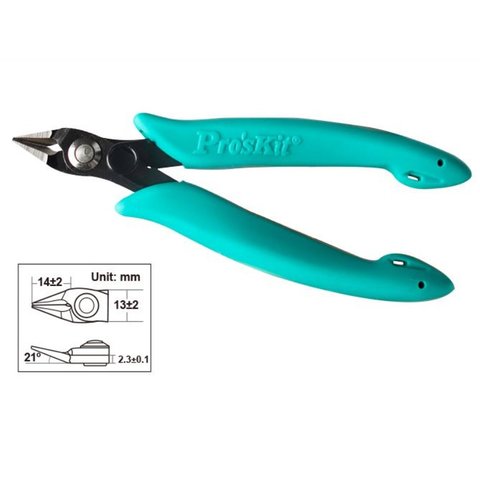 Кусачки Pro'sKit PM-200 для пластику Прев'ю 1
