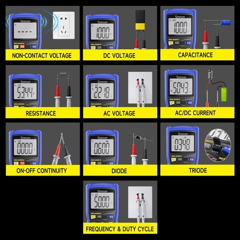 Мультиметр Mechanic Four MX, цифровий Прев'ю 6