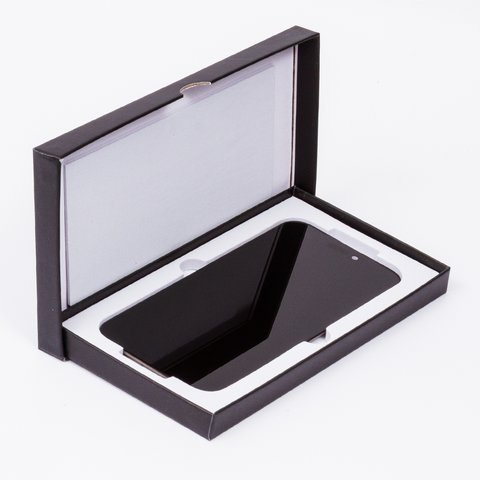 Дисплей для iPhone 15 Pro Max, чорний, з рамкою, High Copy, без мікросхеми, (AMOLED), GX OEM soft, 120Hz Прев'ю 2