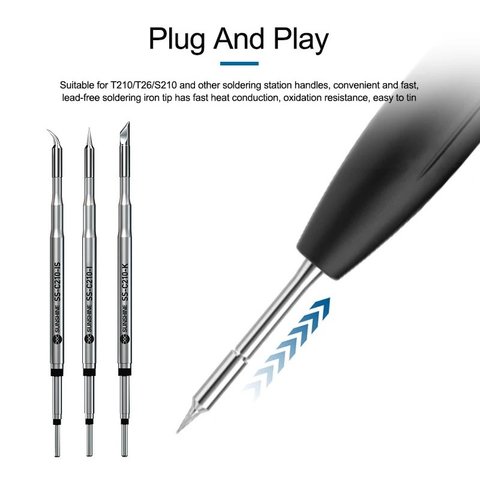 Паяльне жало Sunshine SS-C210-I Прев'ю 4