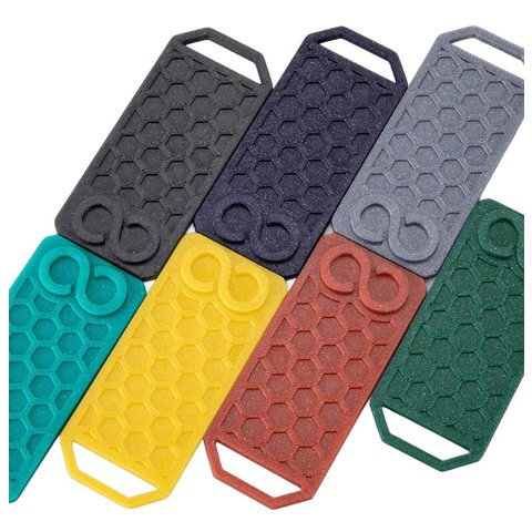 Филамент для 3D-принтера ELEGOO PLA Sparkle Dark Grey, 1 кг Превью 2