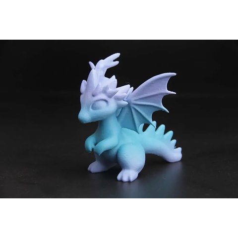 Филамент для 3D-принтера eSUN PLA-Matte Rainbow Ocean, 1 кг Превью 3