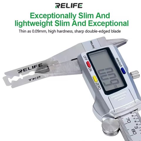 Лезвие для удаления клея RELIFE TK2, 10 шт. Превью 1