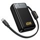 Power bank Hoco Q53, 12000 мАч, 65 Вт, черный, Quick Charge, Power Delivery (PD), #694007672597 Превью 1