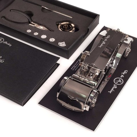 Металический механический 3D-пазл Time4Machine Glorious Cabrio Превью 13