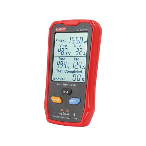 Цифровий тестер потужності фотоелектричних модулів UNI-T UT673PV Прев'ю 1