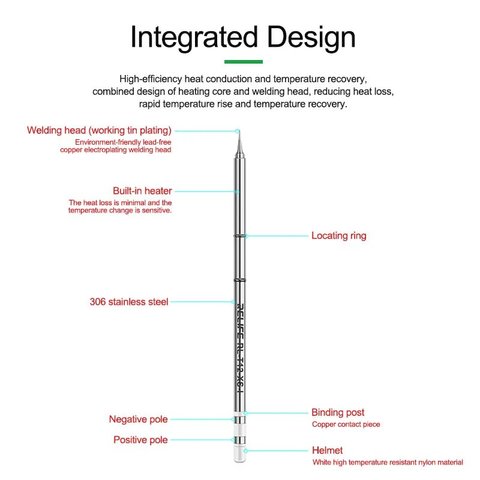 Паяльне жало RELIFE RL-T12-XS-J Прев'ю 4