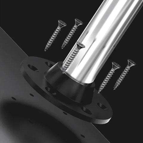 Штатив для мікроскопа Mechanic LM3, подвійний Прев'ю 4