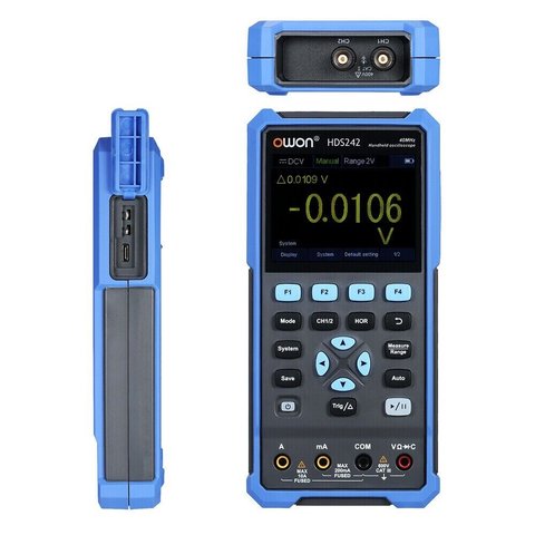 Osciloscopio digital portátil OWON HDS242 Vista previa  3